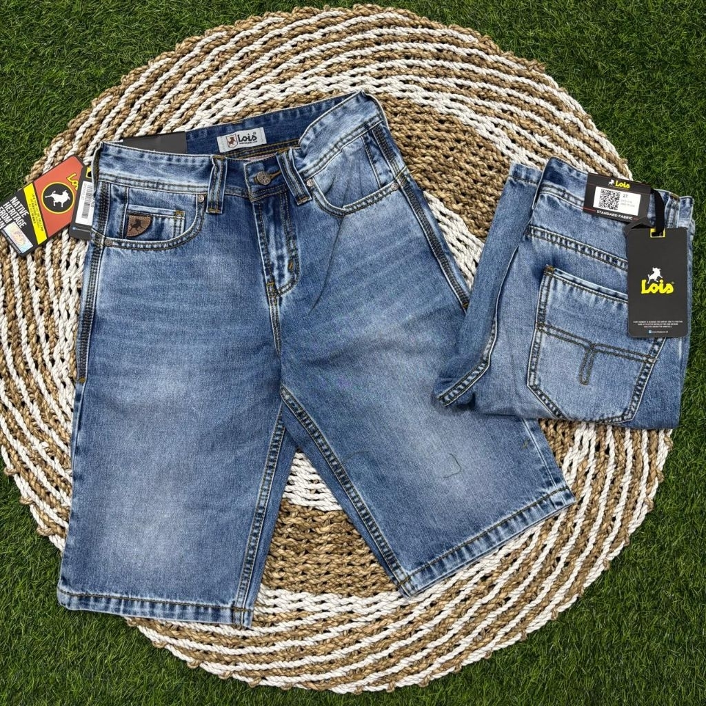 CELANA LOIS JEANS PENDEK SLIM FIT ORIGINAL