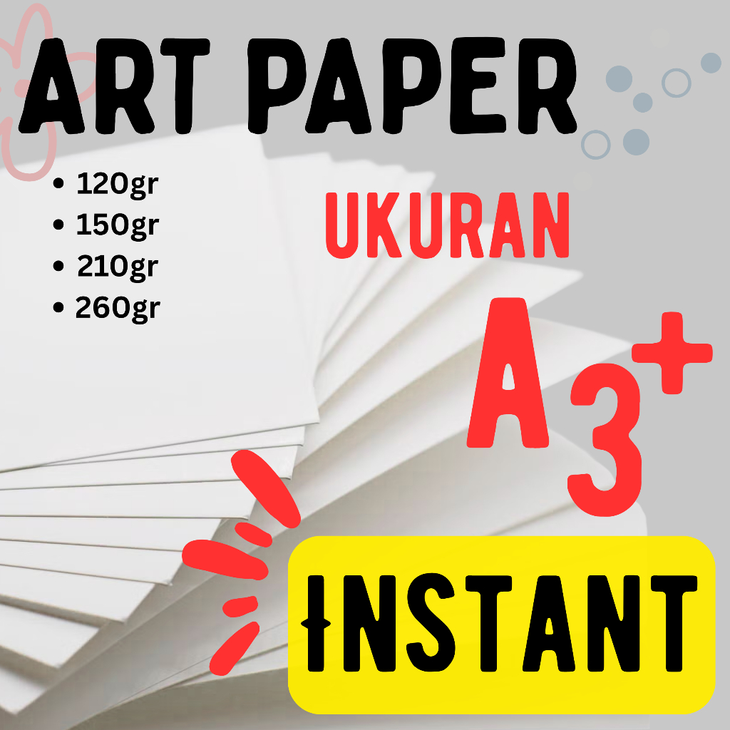 INSTANT - ART PAPER A3+