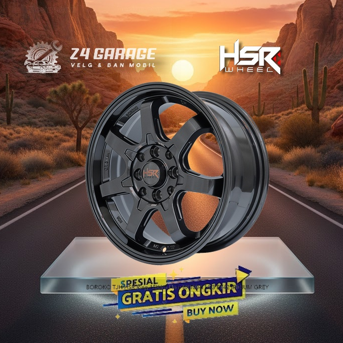 Velg Mobil Ring15 Te37 Hsr Boroko Srd R15 Free Ongkir