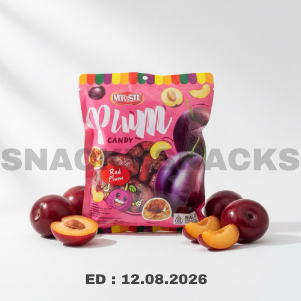 SNACK CHINA - MR.SIF Red Plum Candy Halal - 300g