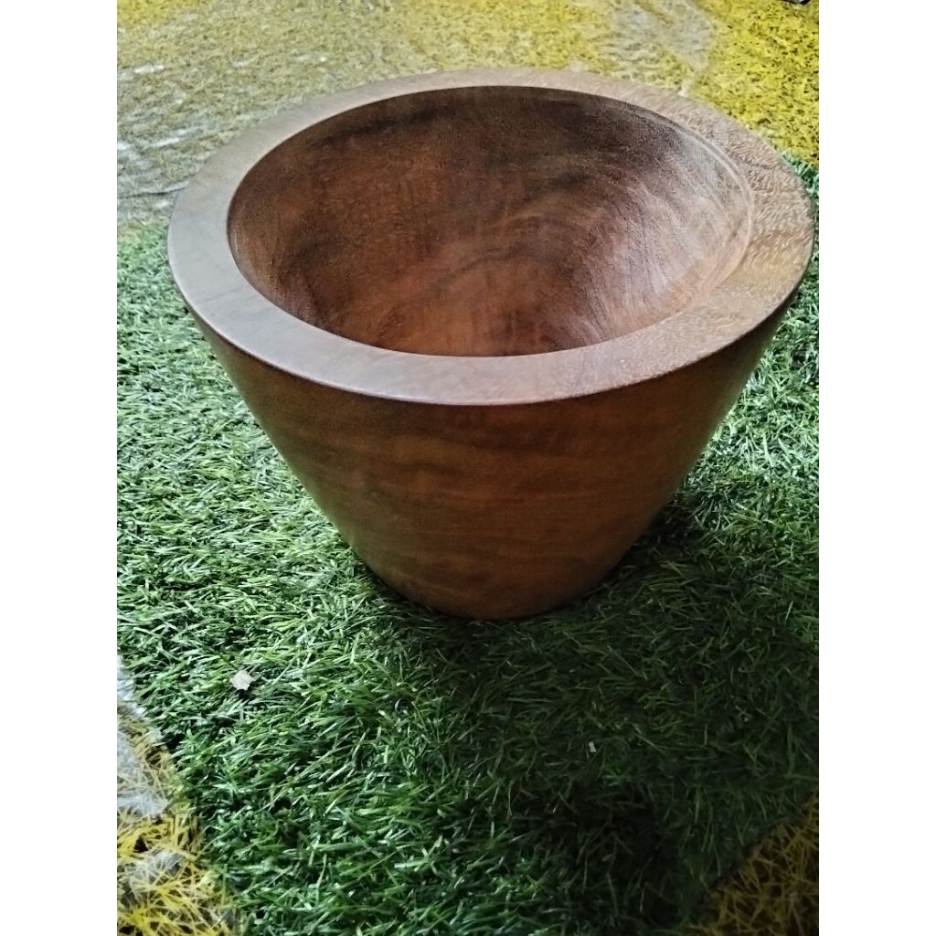 LESUNG/LUMPANG UK.20 CM TANPA ALU DARI KAYU ULIN