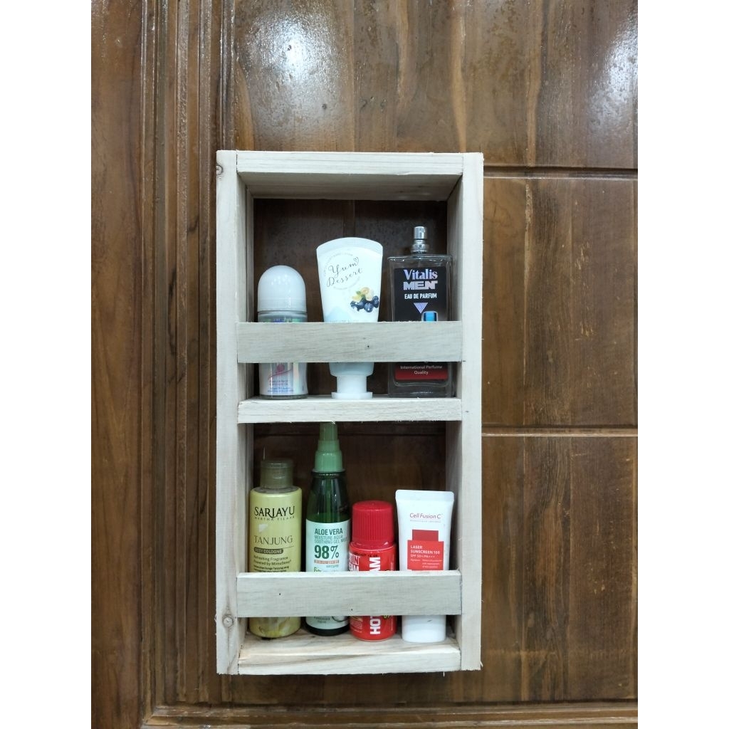 RAK KOSMETIK RAK BUKU RAK KITAB RAK BUMBU DAPUR AESTHETIC
