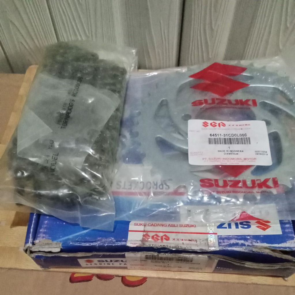 Gir Set Tornado GS - Suzuki Genuine Part