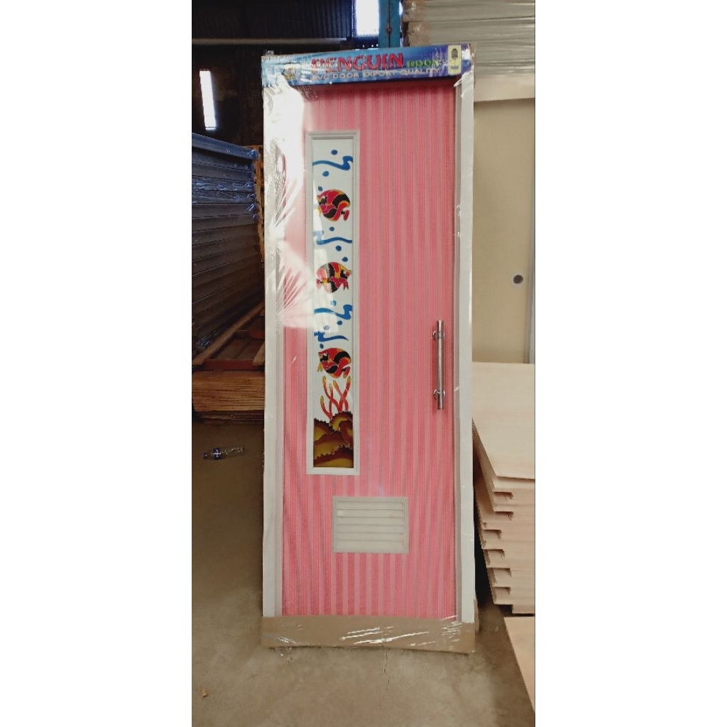 Pintu PVC Kamar Mandi Minimalis Warna / Pintu PVC Kamar Mandi / Pintu Kamar Mandi