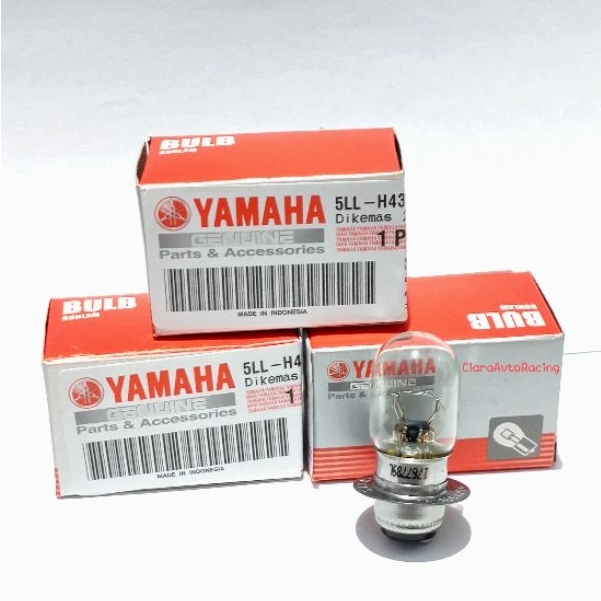 Lampu LED Bohlam LED Yamaha 5LL Bohlam Mio Vixion Bohlam Depan Kuning