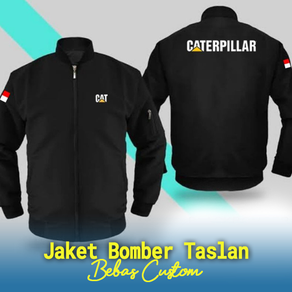 Jaket Bomber Taslan Bordir Custom, Jaket Bomber Taslan Design Custom, Jaket Bomber Pekanbaru