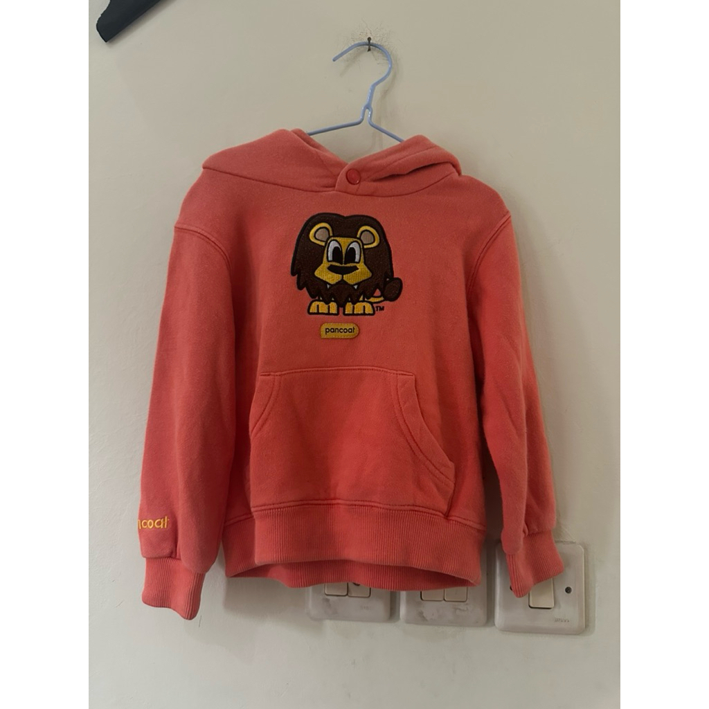 Pancoat anak hoodie singa