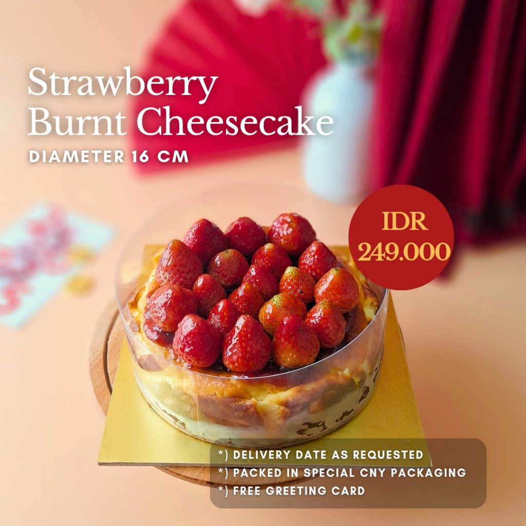 CNY Hampers Imlek / Parcel Sincia / Lunar - Strawberry Cheesecake