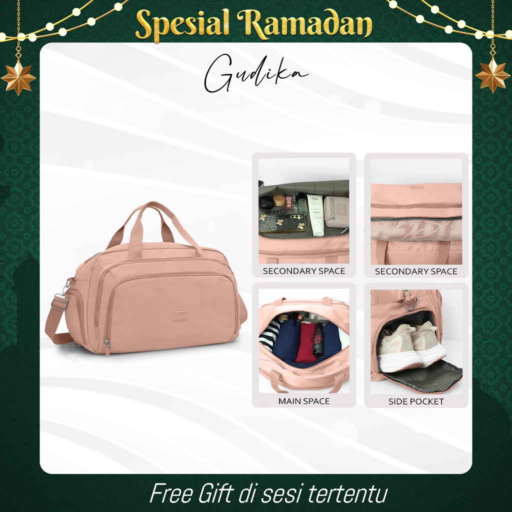 GUDIKA Bags 3309 Original - Travel Bag Tas Baju Fashionable Bisa Untuk Ke Gym bahan Waterproof