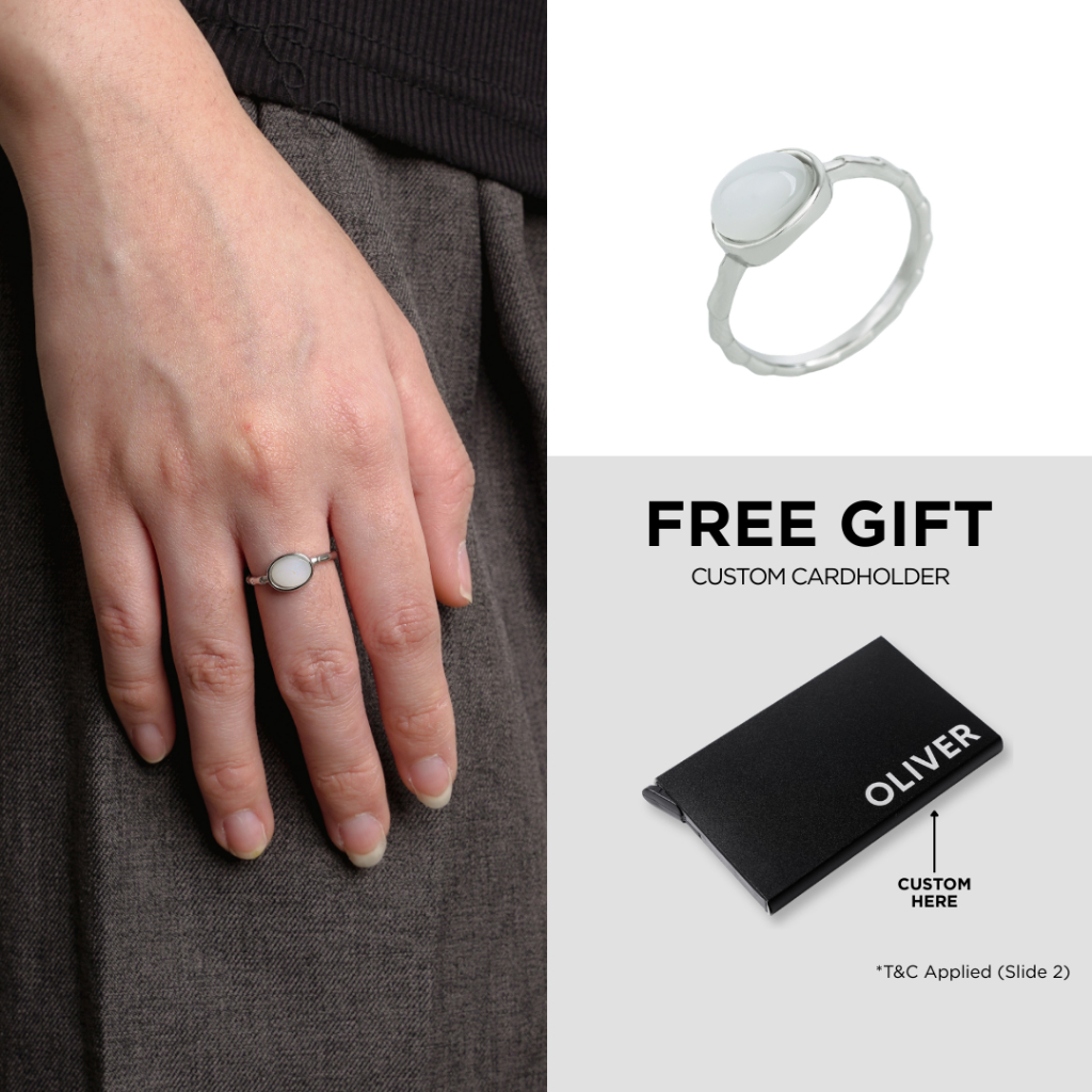 Kuze Original Cincin Wanita Stainless Steel Anti Karat - Jolie Ring