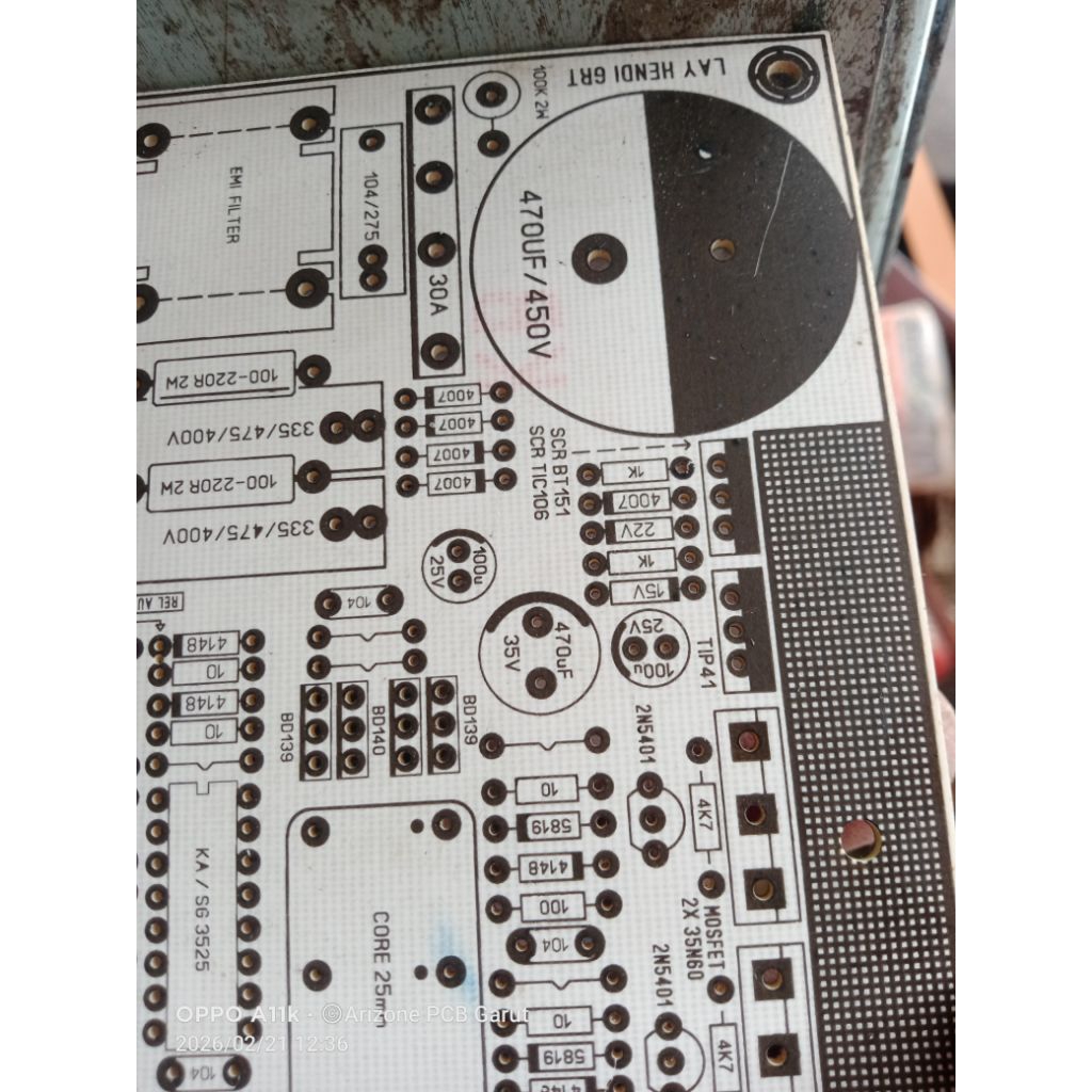 PCB SG3525