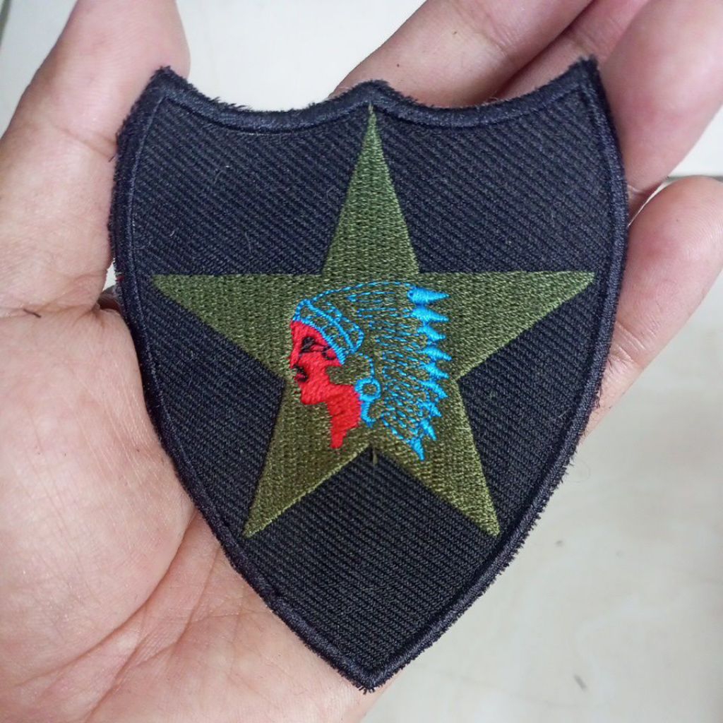 patch bordir American army