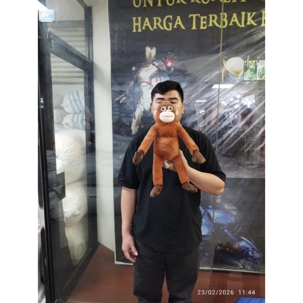 Boneka Monkey Orang Utan 40cm