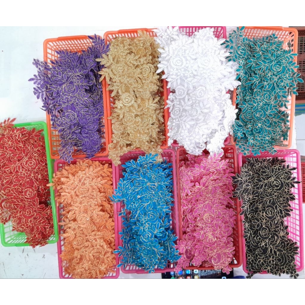 (SALE) Renda Bordir / Renda tempel / Renda Cap