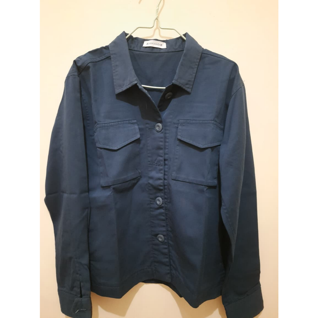 Preloved Safari Jacket Thenblank