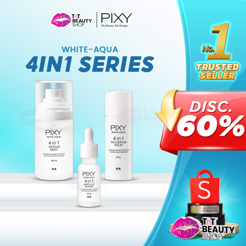 PIXY White Aqua Calming Bright 4In1 Series | TnT Beauty Shop