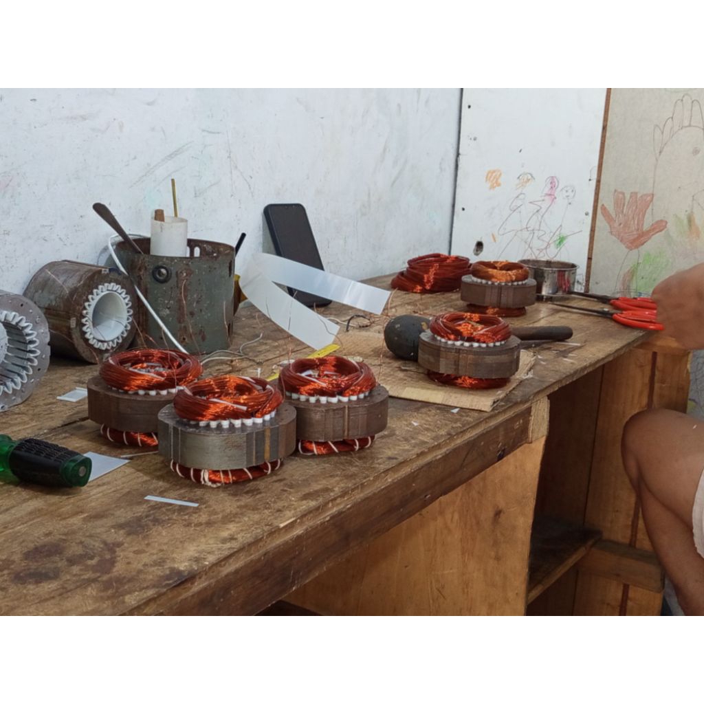 DINAMO GULUNGAN POMPA AIR SIMIZU116