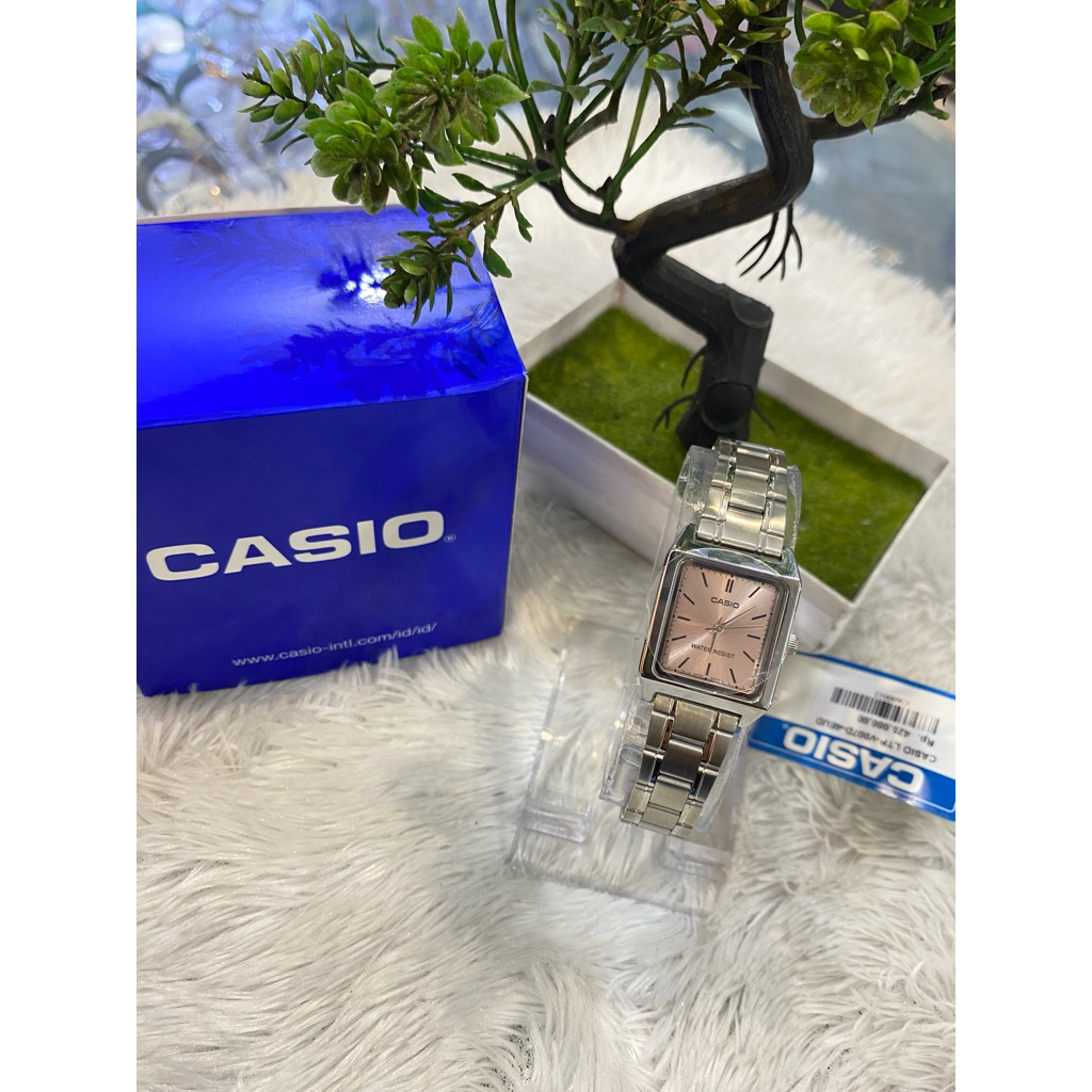 Jam tangan CASIO LTP-V007D-4EUDF ORIGINAL GARANSI RESMI
