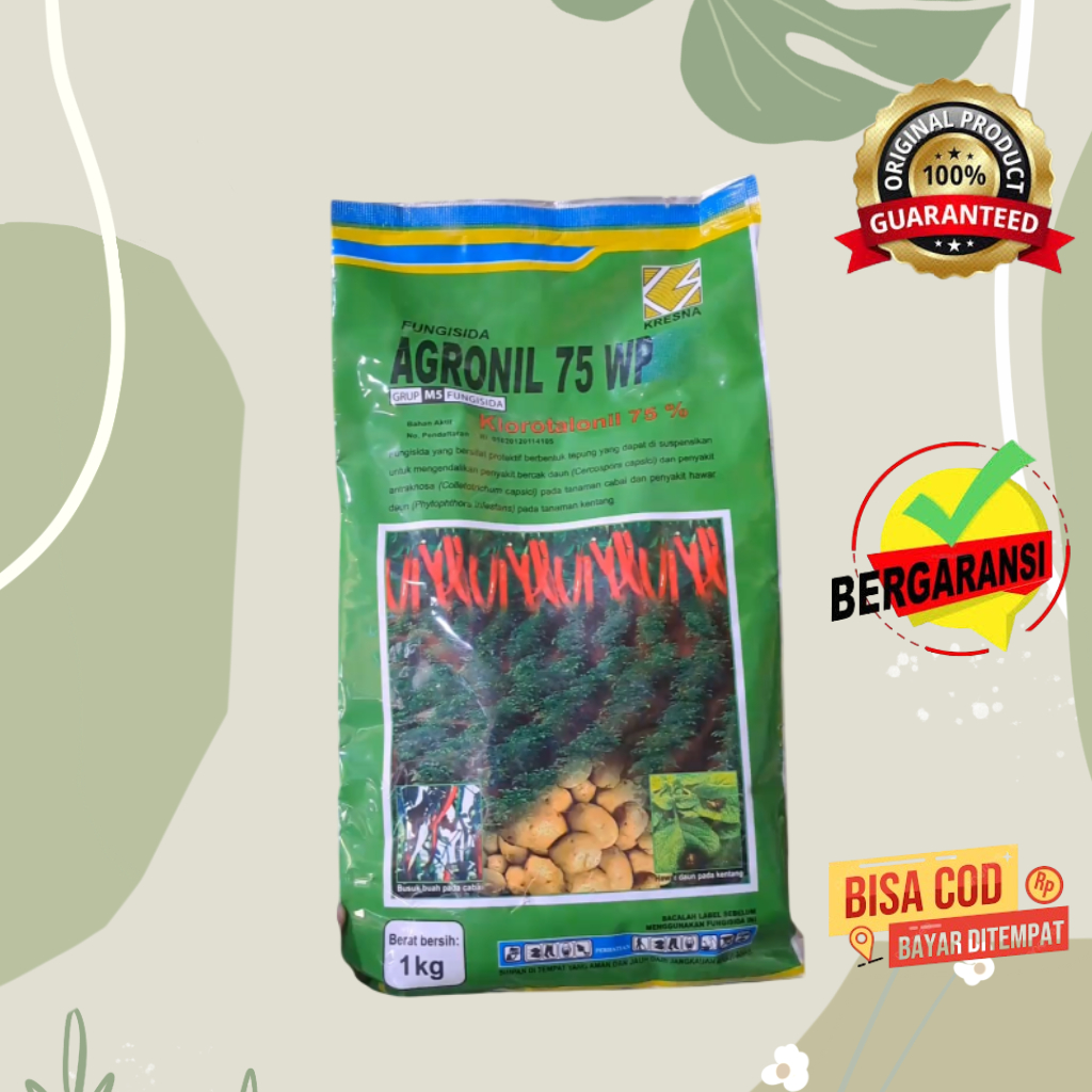 Fungisida Agronil 75 WP 1 Kg