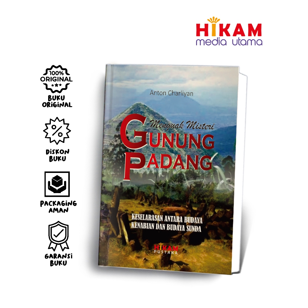 Buku Menguak Misteri Gunung Padang - Hikam Pustaka