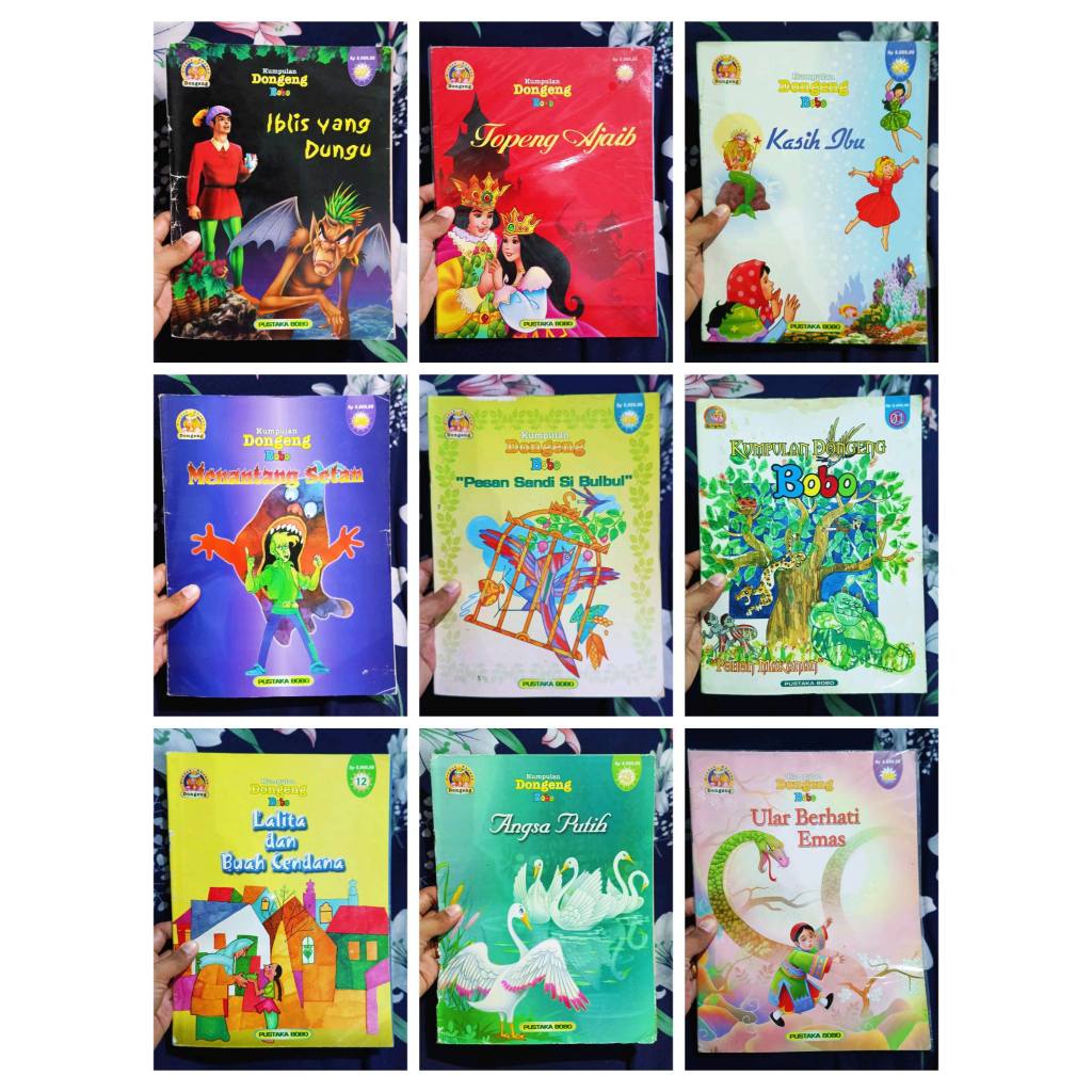 Paket 71 Buku Cerita Anak Seri Kumpulan Dongeng Bobo Pustaka Bobo Ola