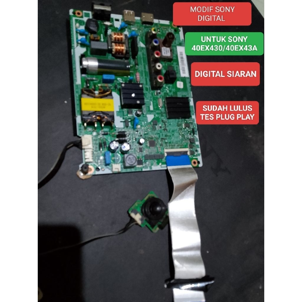 MAINBOARD TV SAMSUNG DIGITAL PENGGANTI SONY 40EX43A 40EX430A