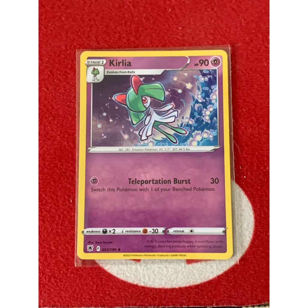 Kirlia Pokemon English 61/189