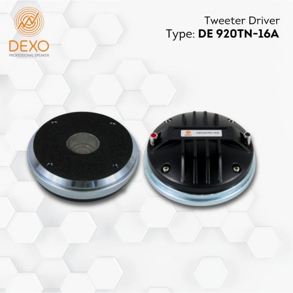 Driver Tweeter DEXO DE920TN-16A TWEETER NEODYMIUM VOICE COIL 3 INCH 16 OHM