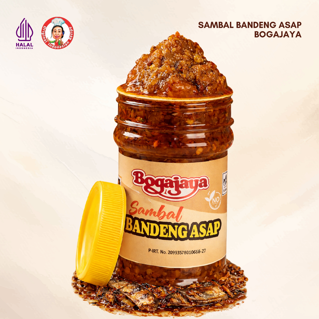 Bogajaya Sambal Bandeng Asap Khas Indonesia Olahan Ikan Segar Dengan Bumbu Tradisional Asli