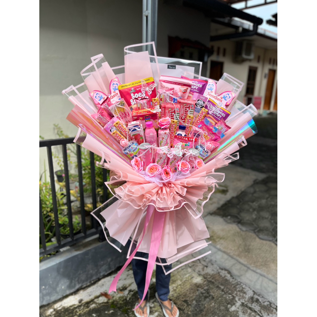 buket snack jumbo premium /buket snack premium jumbo semarang/buket snack/buket gift ulang tahun