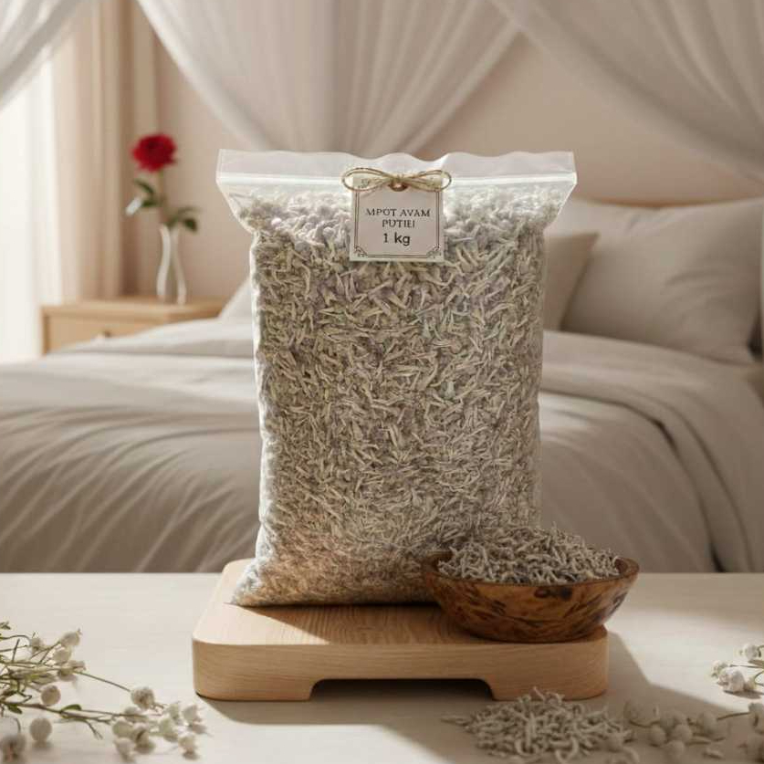 Empot Mpot Ayam Putih Asli Original Tanpa Bahan Kimia 1 Kg Kilogram  - Obat Ampuh Kesehatan Kewanita