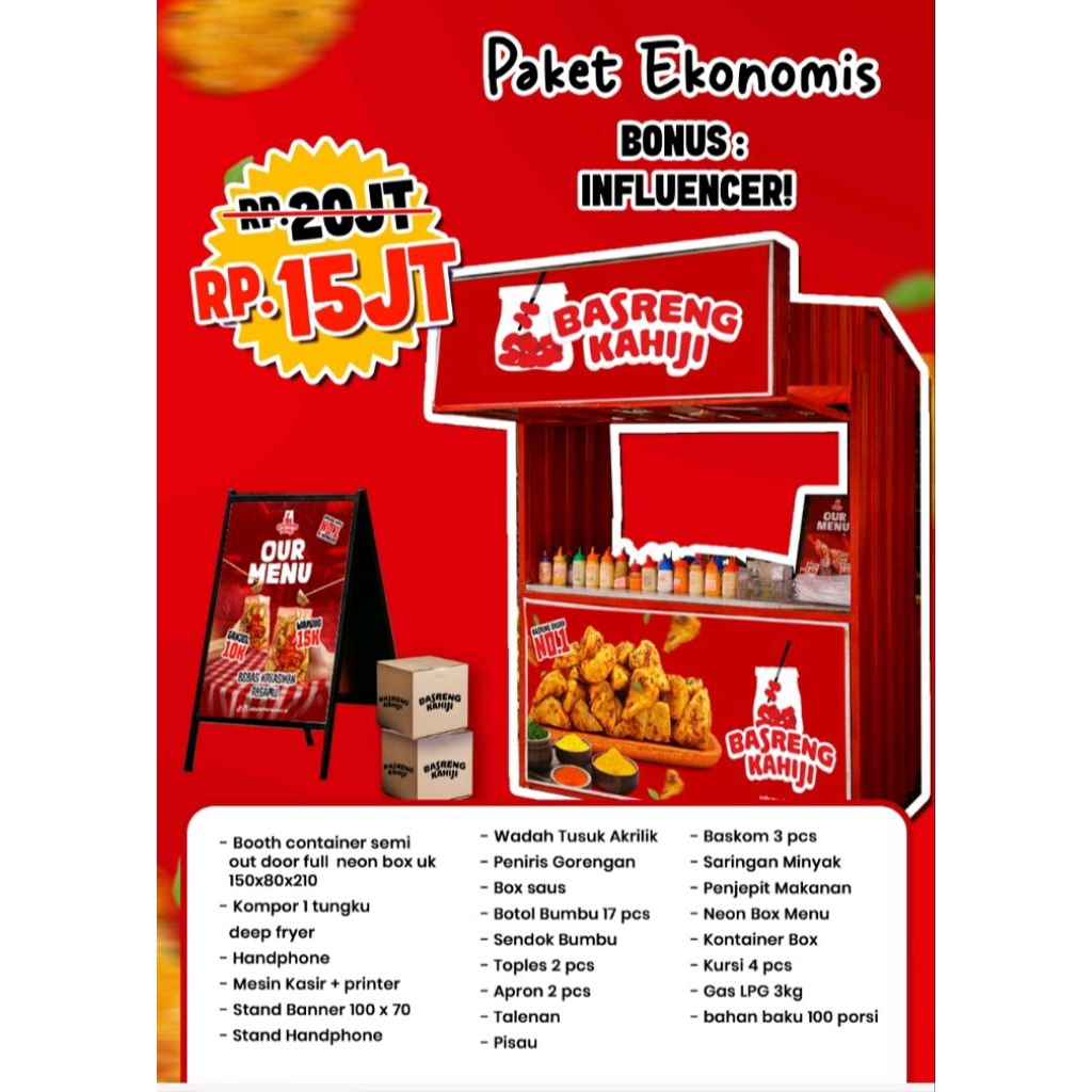 Paket Ekonomis 15 Juta