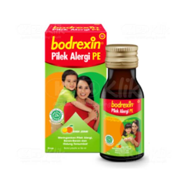 Bodrexin Pilek Alergi PE Sirup 56ml – Pereda Pilek Alergi & Bersin