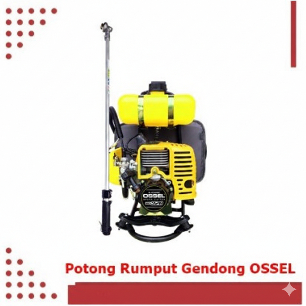MESIN POTONG RUMPUT GENDONG OSSEL 328 PEMOTONG RUMPUT GENDONG 328 OSSEL MESIN POTONG RUMPUT