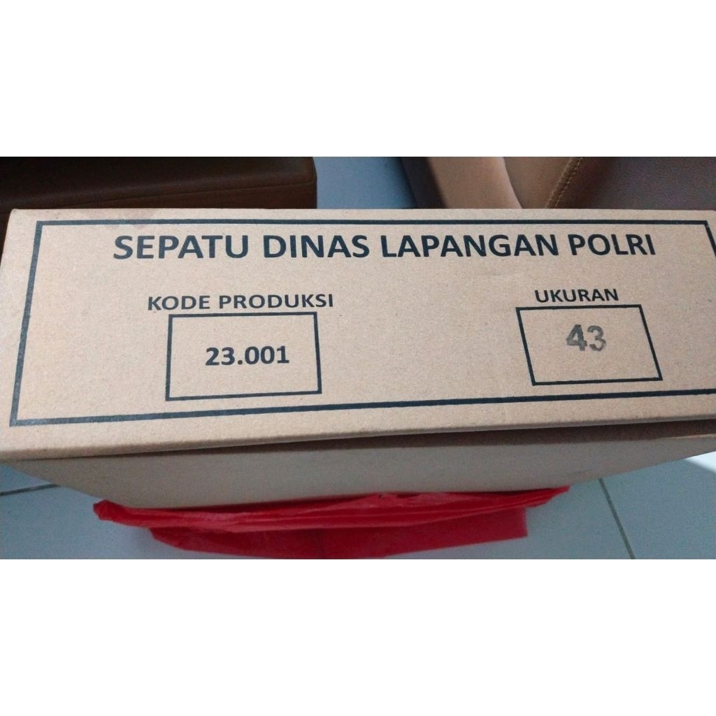 SEPATU PDL TALI PUTAR JATAH POLRI TH 2023