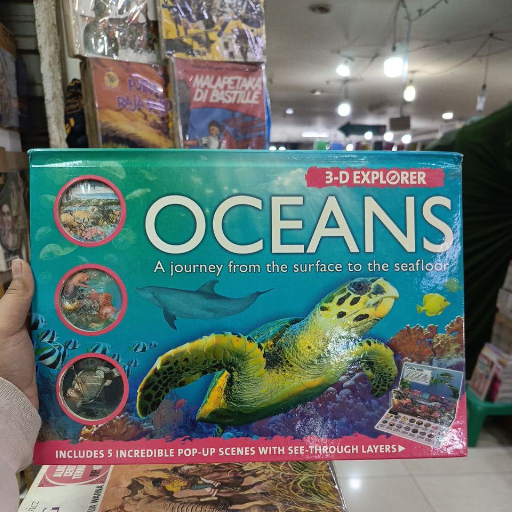 Buku 3-D EXPLORER OCEANS