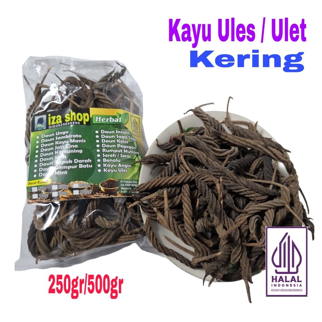Kayu Ules / Kayu Ulet Kering 250/500gr