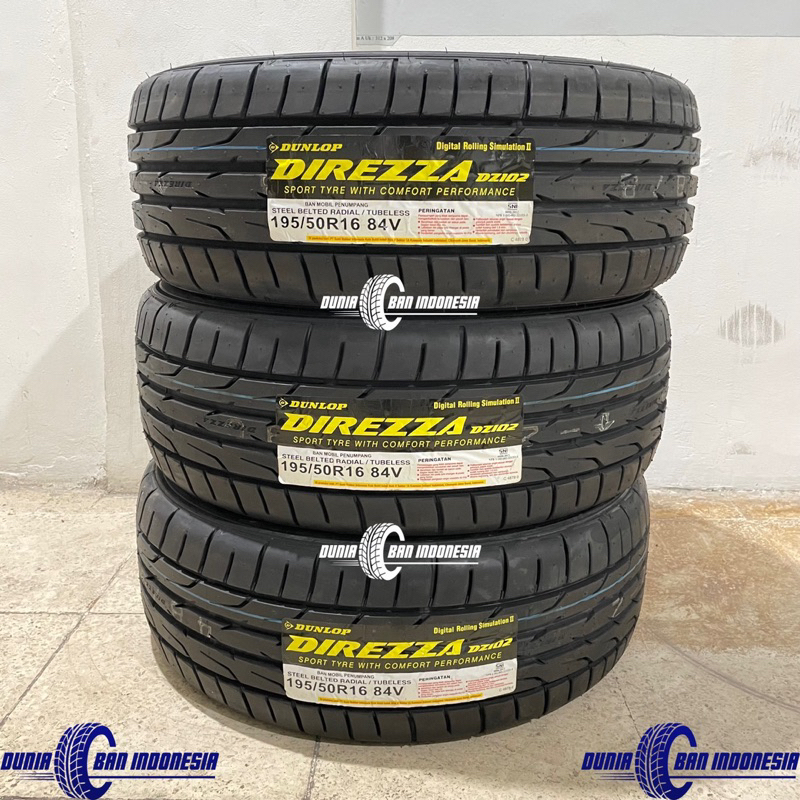 Ban Dunlop DIREZZA 102 195/50 R16