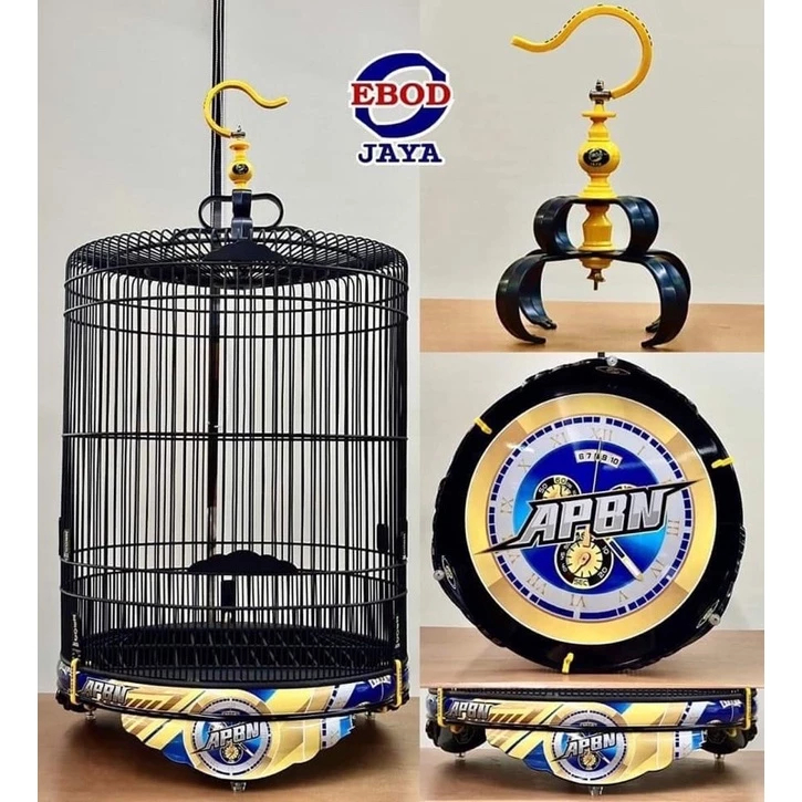 Sangkar Kandang Murai EBOD JAYA Decal APBN New No 2 Diameter 58cm Tinggi 90cm