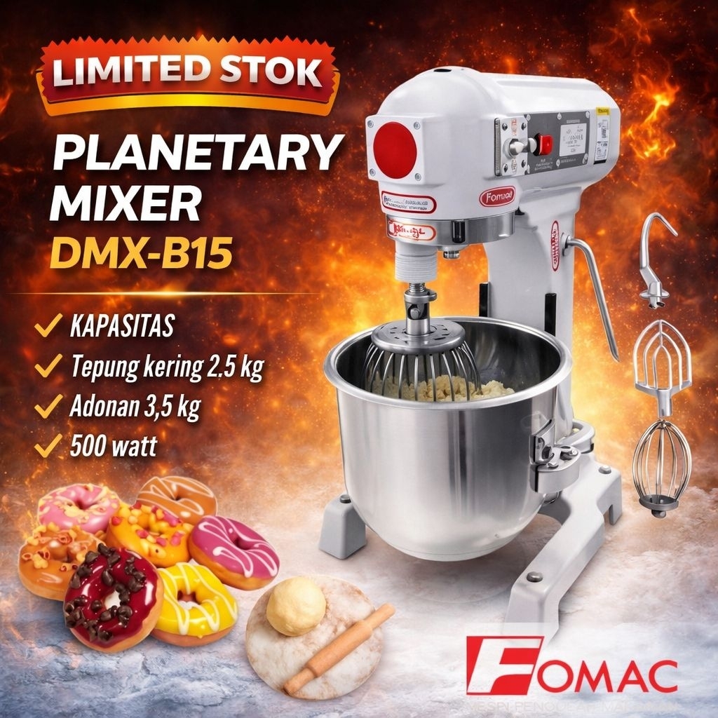 Planetary mixer (FOMAC) DMX-B15