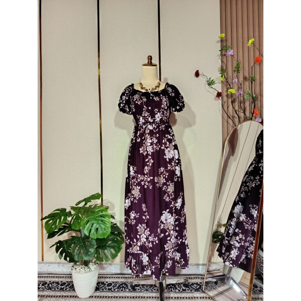 DW - Daster model Casandra dewasa remaja motif kekinian adem