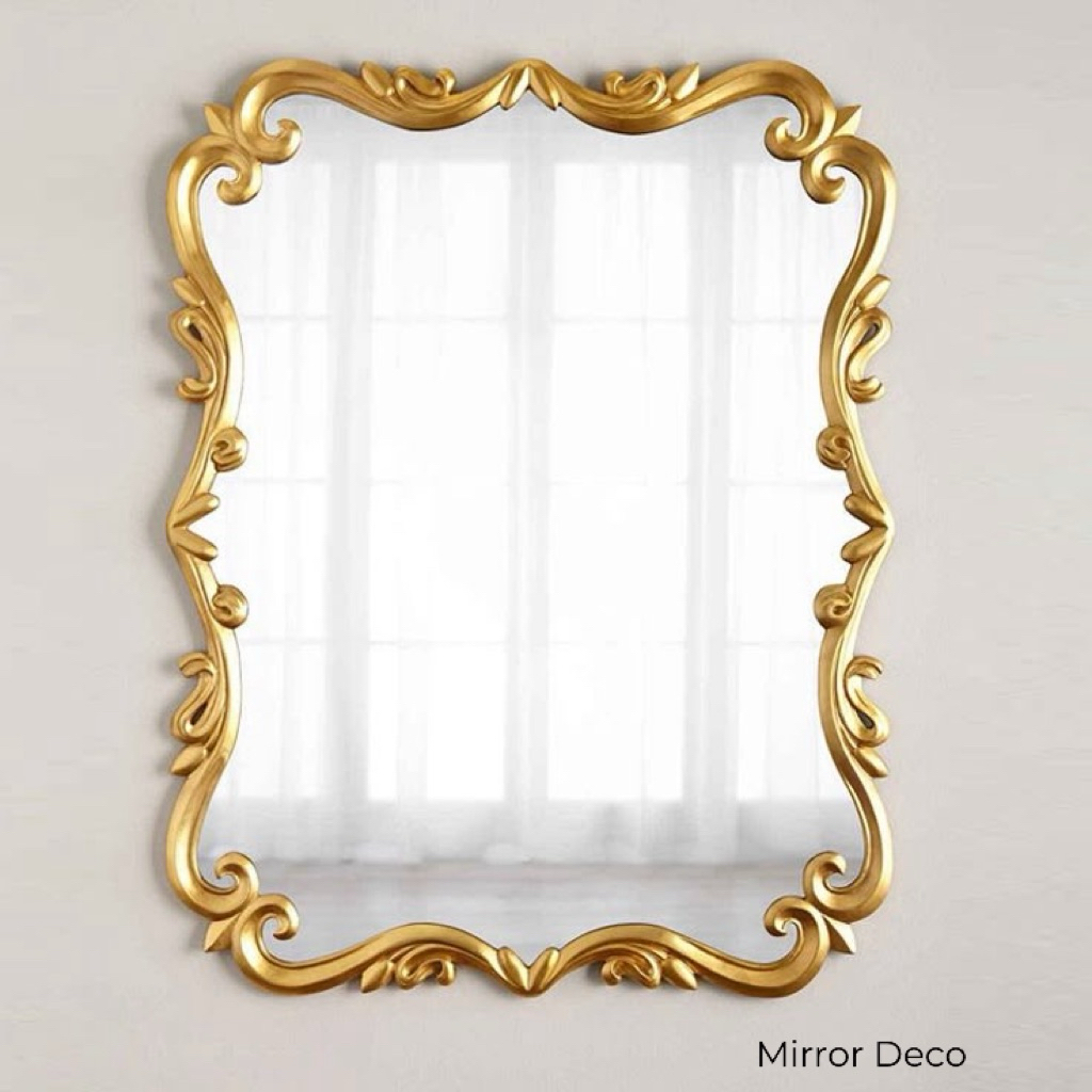 standing mirror / mirror antique / mirror vintage / mirror wall / cermin dinding