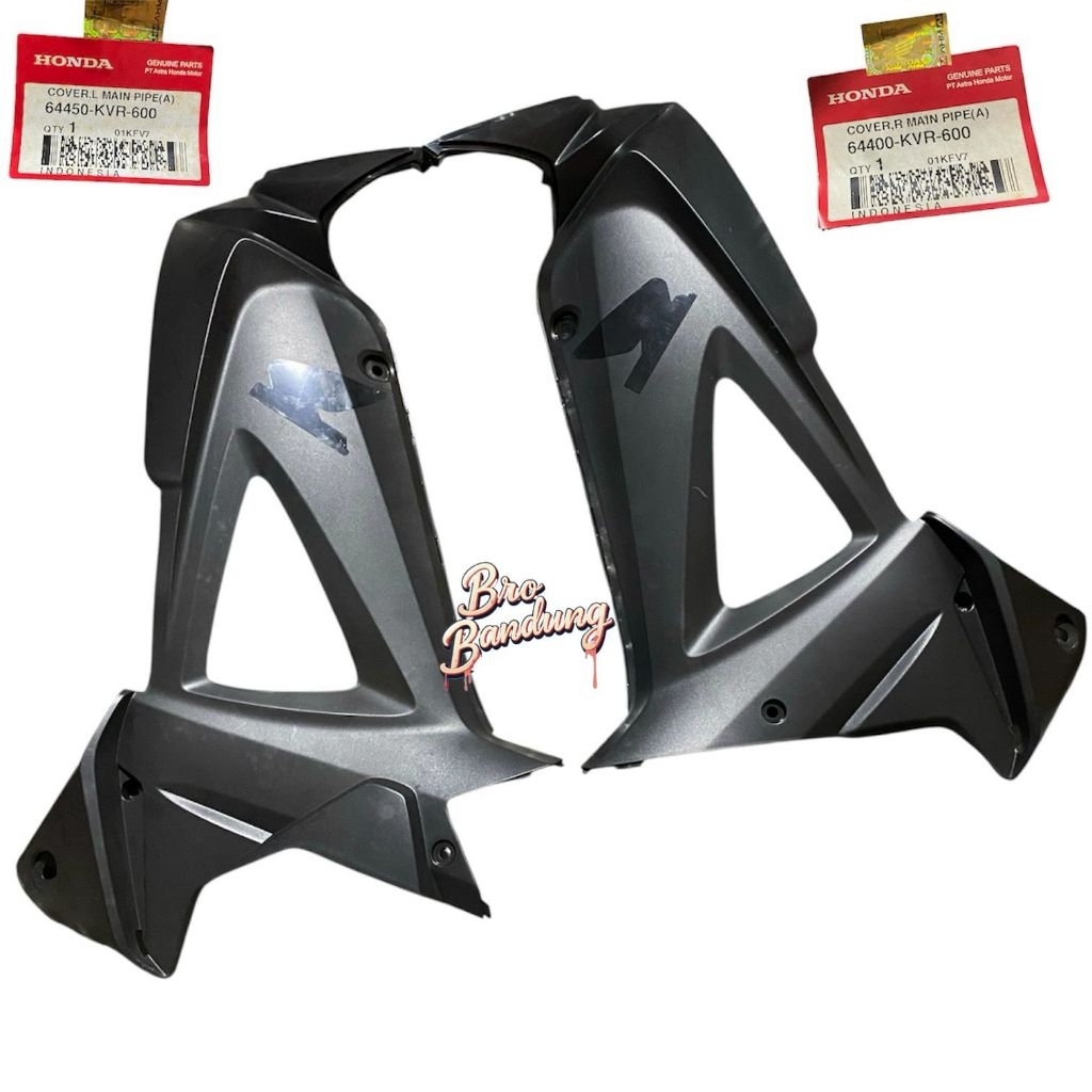 ￼cover body bodi kasar sayap tebeng dalam Honda revo100 revo 100 lancip old lama original ahm honda 