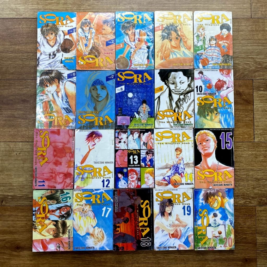 KOMIK BASKET SORA SET 20PCS