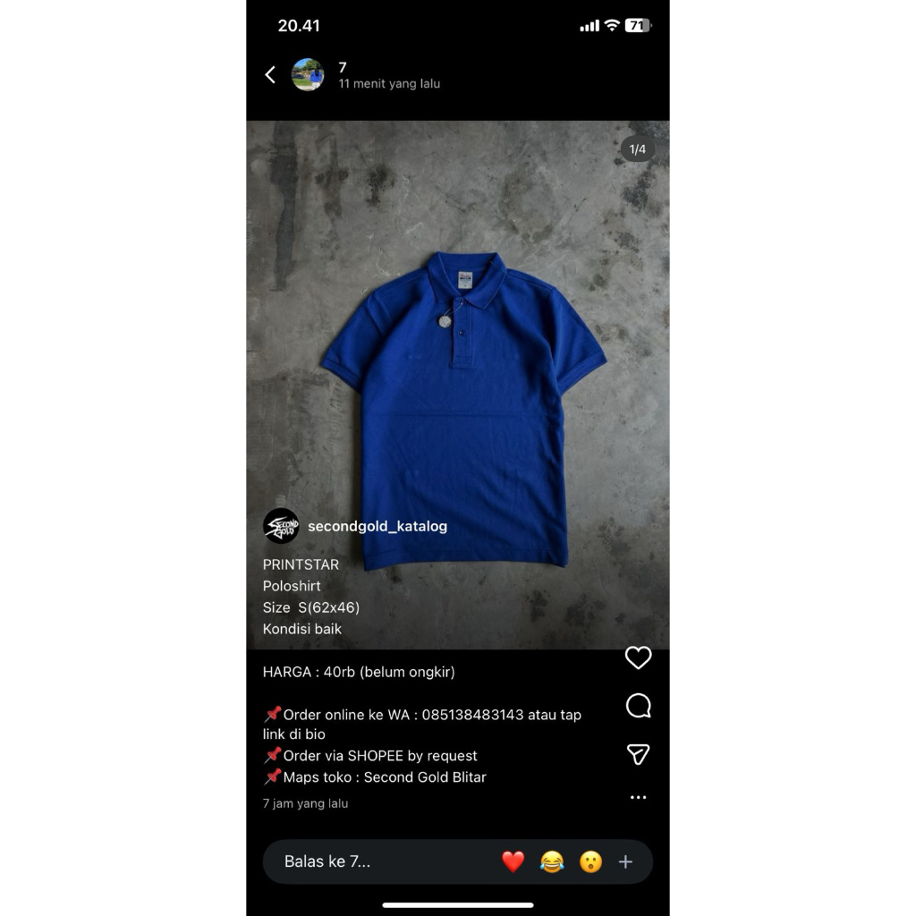 Poloshirt Prinstar