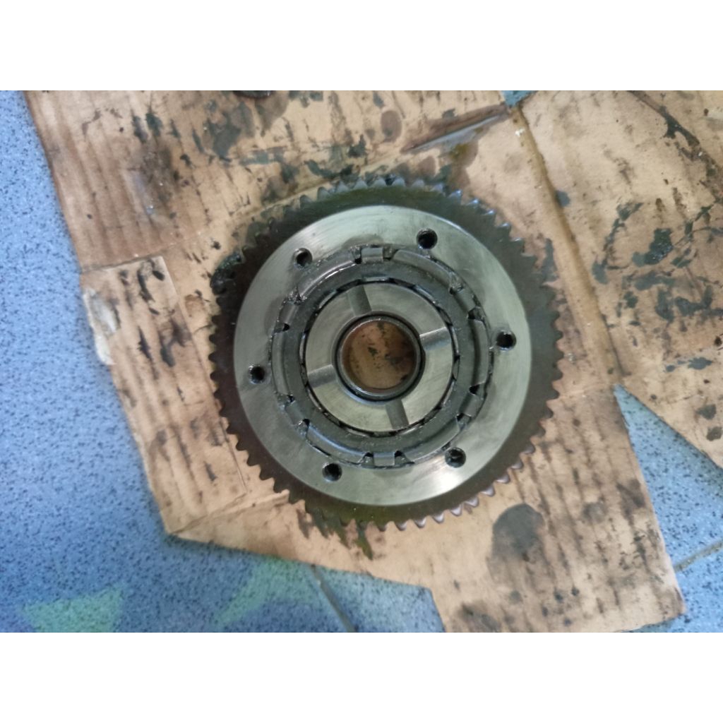 Oneway gigi besar Tiger Megapro pelor oneway set gigi besar original copotan