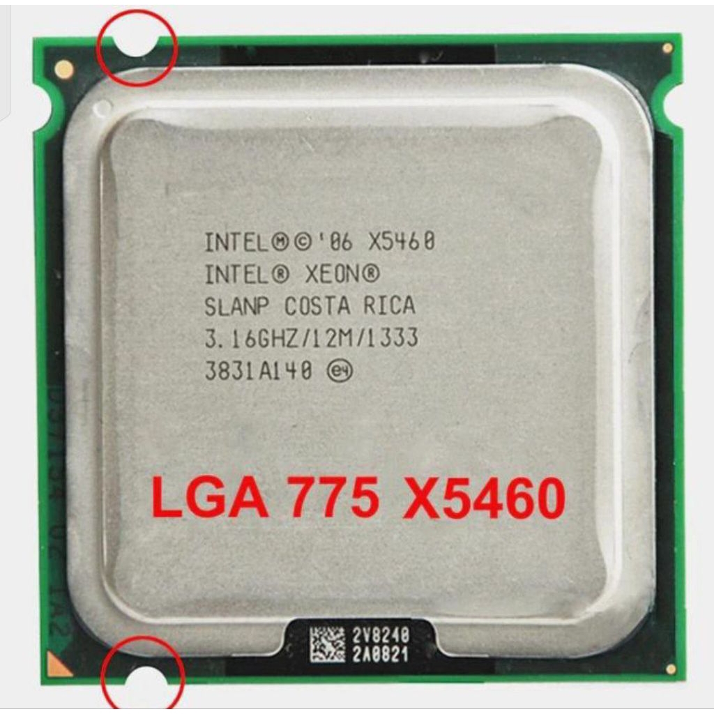 Xeon X5460 3.16 Ghz cache 12mb ,(quadcore  lga 775-771) setara Q9650
