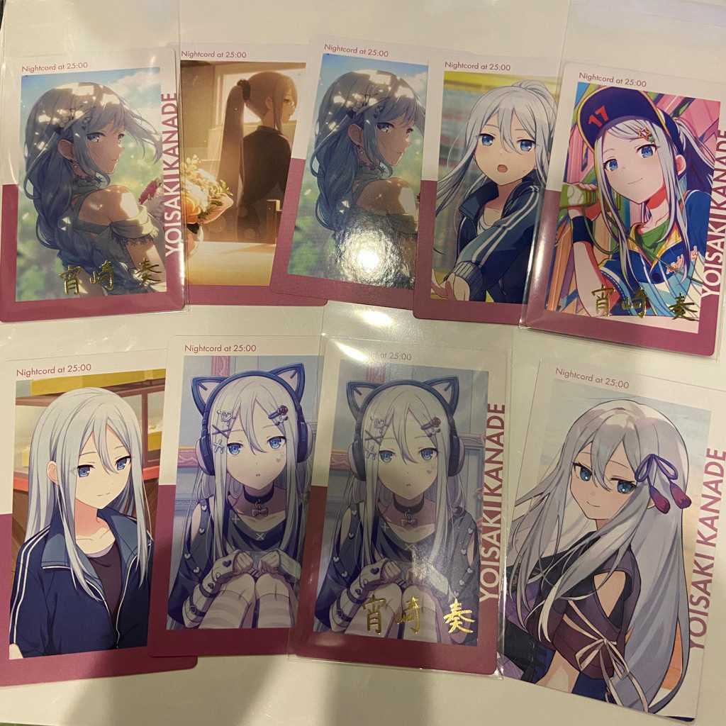 kanade project sekai niigo epick set foil