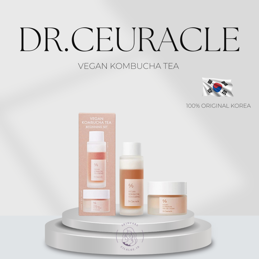 [READYSTOCK] DR.CEURACLE Vegan Kombucha Tea Cream/Essence | CILALOE.ID 100%ORIGINAL