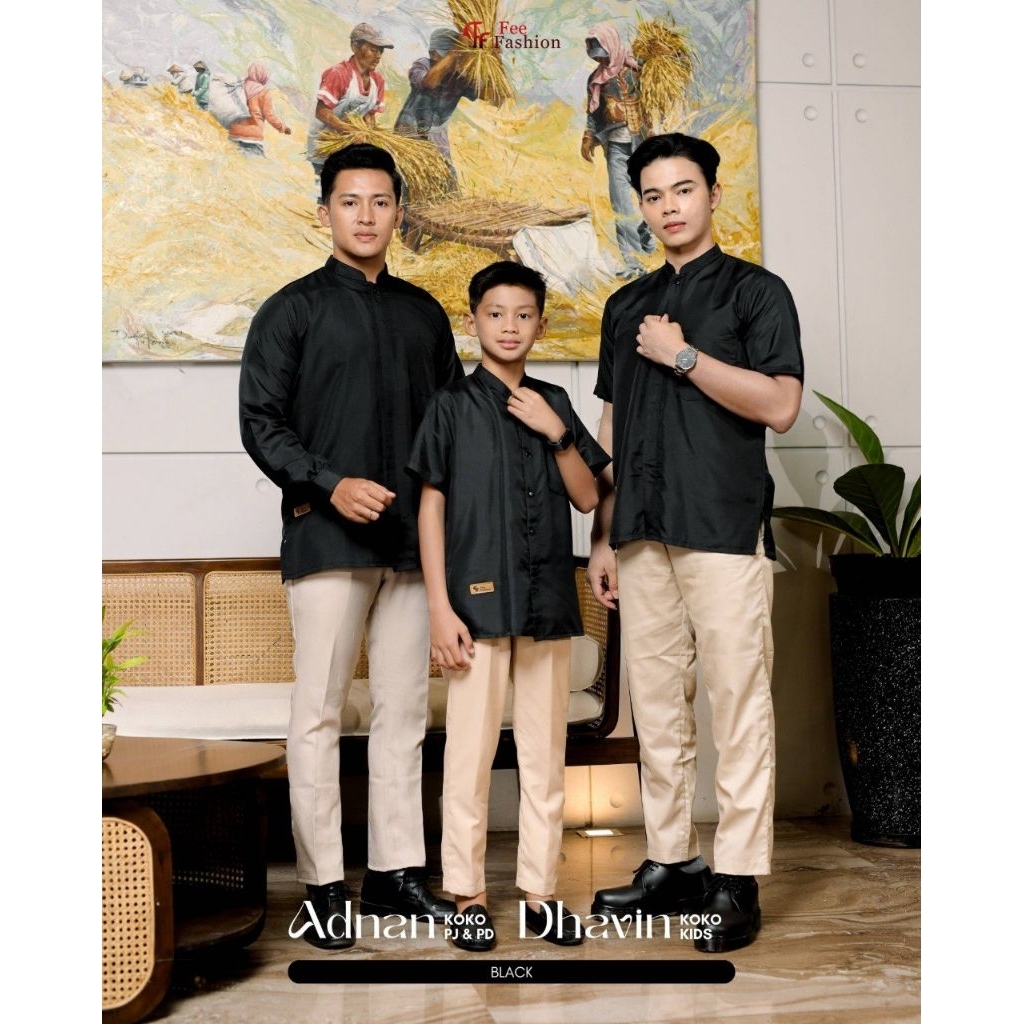 ADNAN KOKO PENDEK, ADNAN KOKO PANJANG FEE FASHION, DHAVIN KOKO FEE FASHION